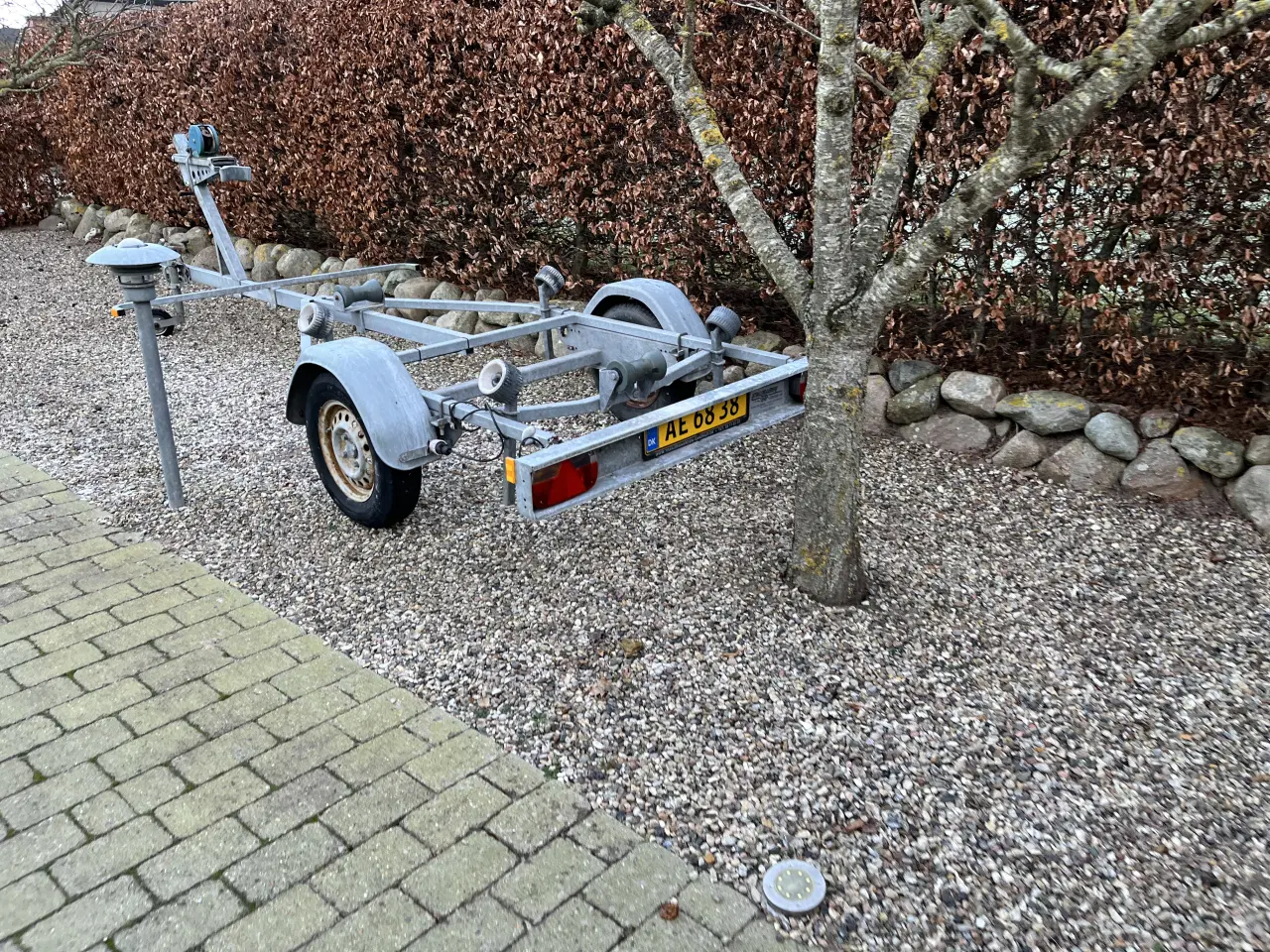 Billede 1 - Bådtrailer 500kg op til 15 fod