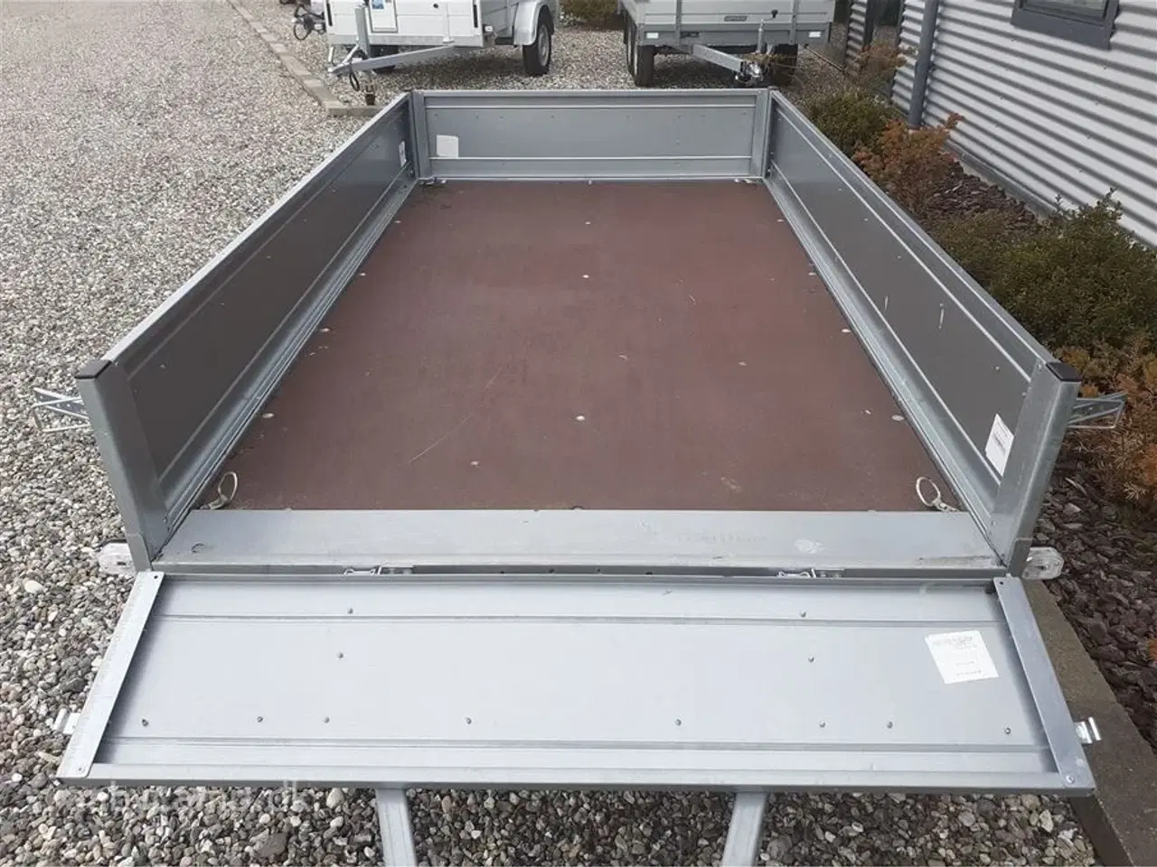 Billede 7 - 0 - Martz Premium 230   Fritids trailer EKSTRA KRAFTIG størrelse. 230x125 cm 40 cm høje sider.