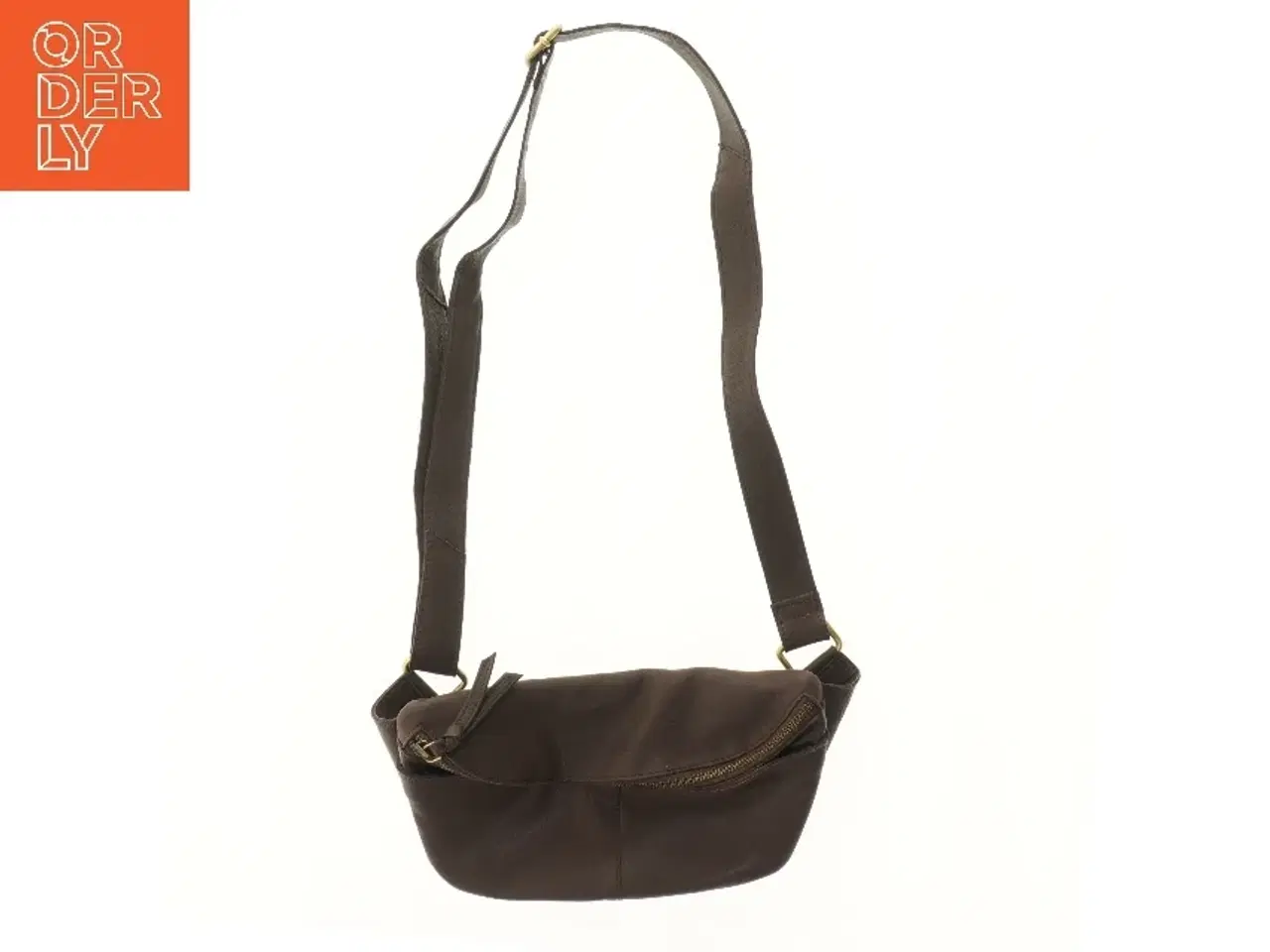 Billede 2 - Brun skuldertaske fra Treats (str. 30x17 cm)