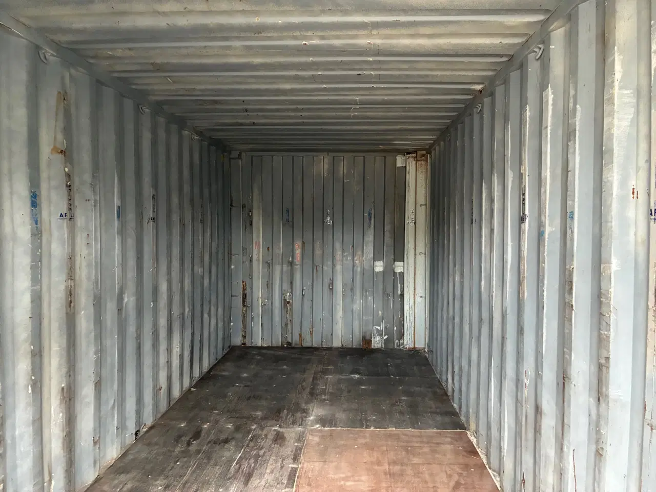 Billede 2 - 20 fods Container- ID: MSKU 396530-0