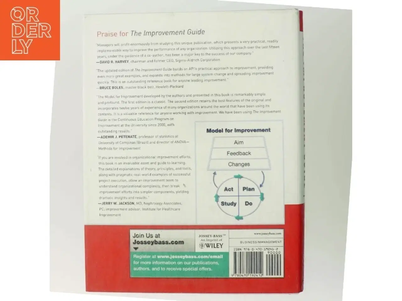 Billede 3 - &#39;The improvement guide: a practical approach to enhancing organizational performance&#39; af Gerald J. Langley (bog)