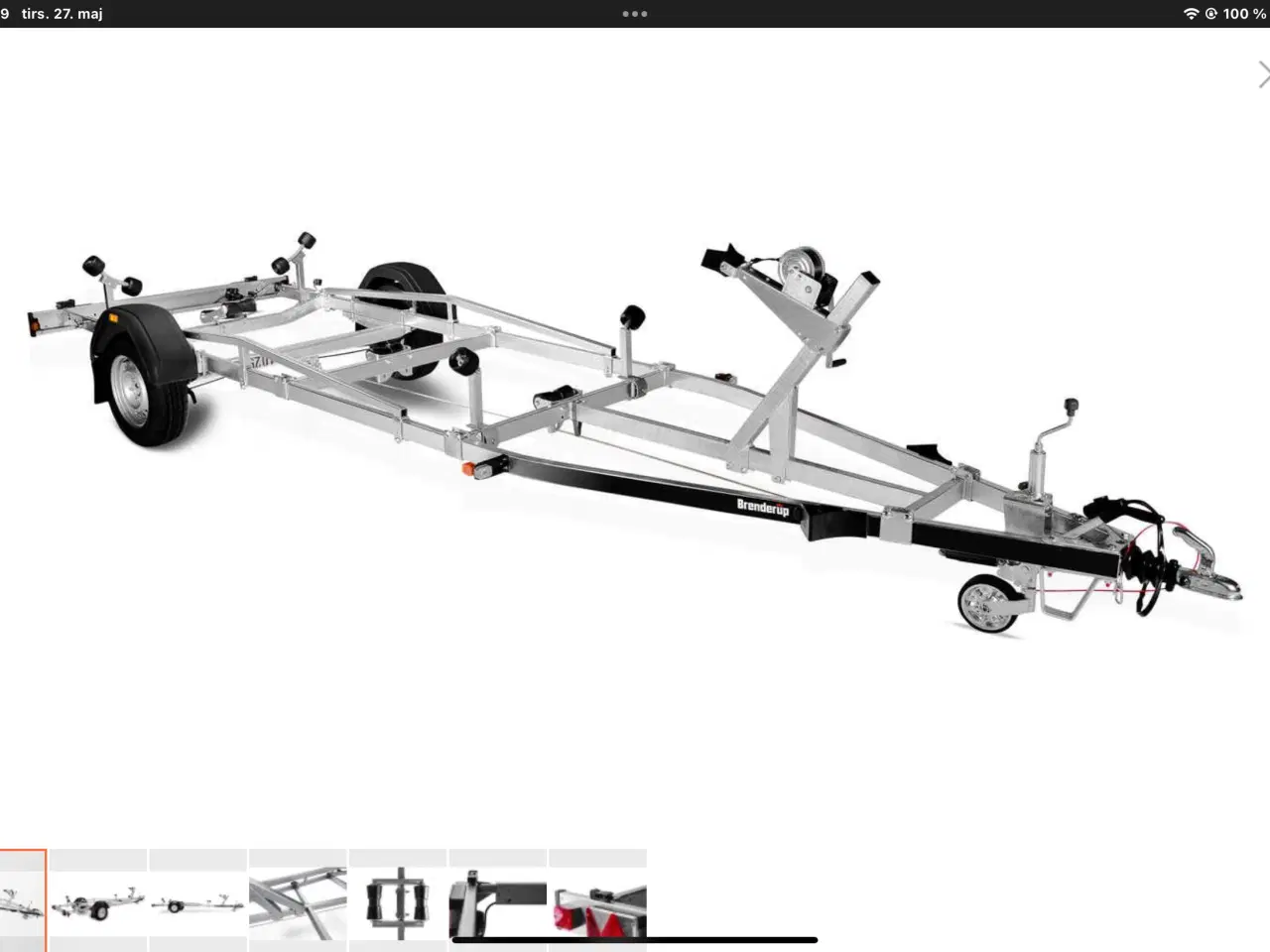 Billede 5 - Bådtrailer Brenderup 1300 kg