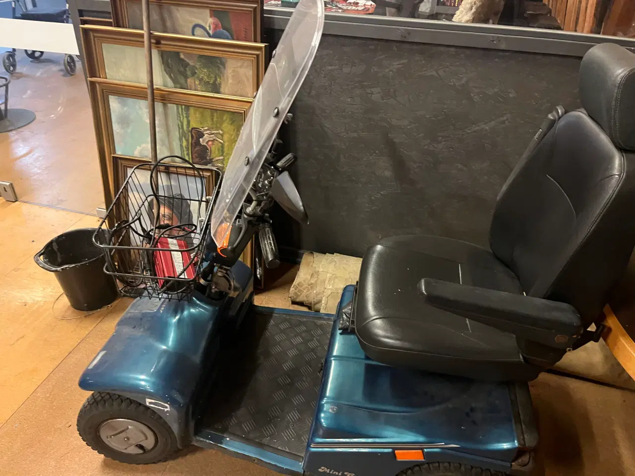 Billede 2 - Fin el-scooter med nye batterier