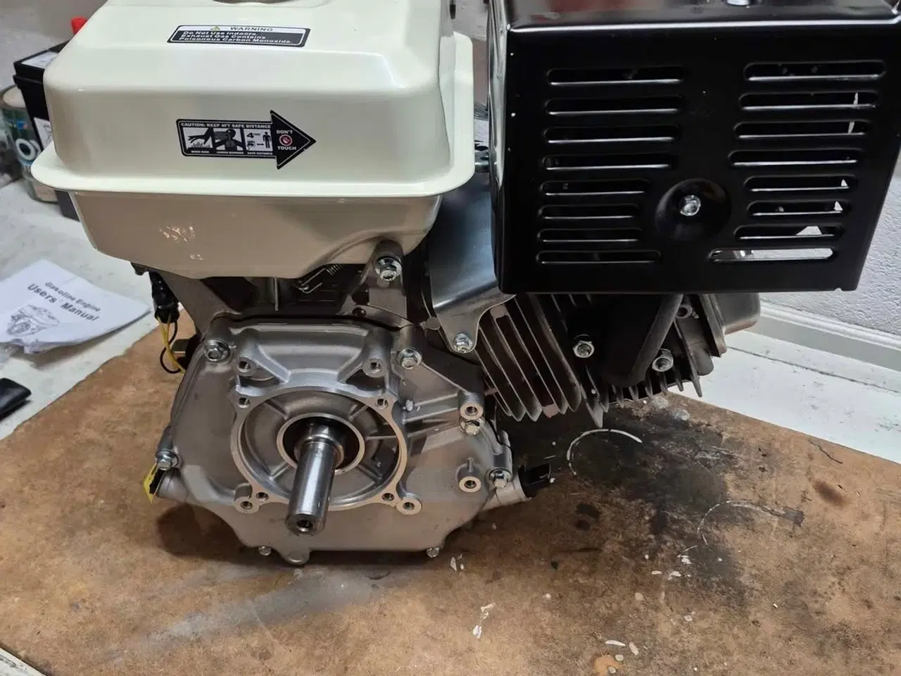 Billede 2 - 15 hk Loncin 420cc benzinmotor med 25mm krumtap. N