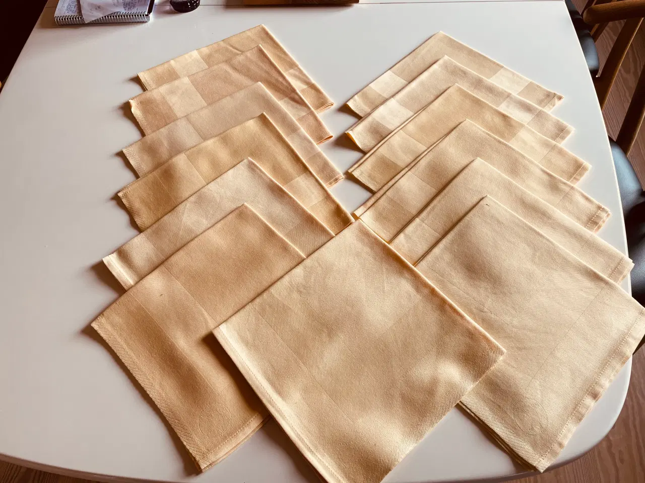 Billede 5 - Stofservietter gule 13 stk