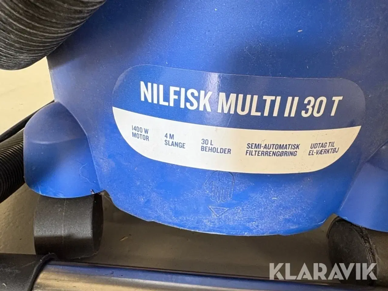 Billede 10 - Våd/tørsuger Nilfisk Multi II 30 T 2 styk.