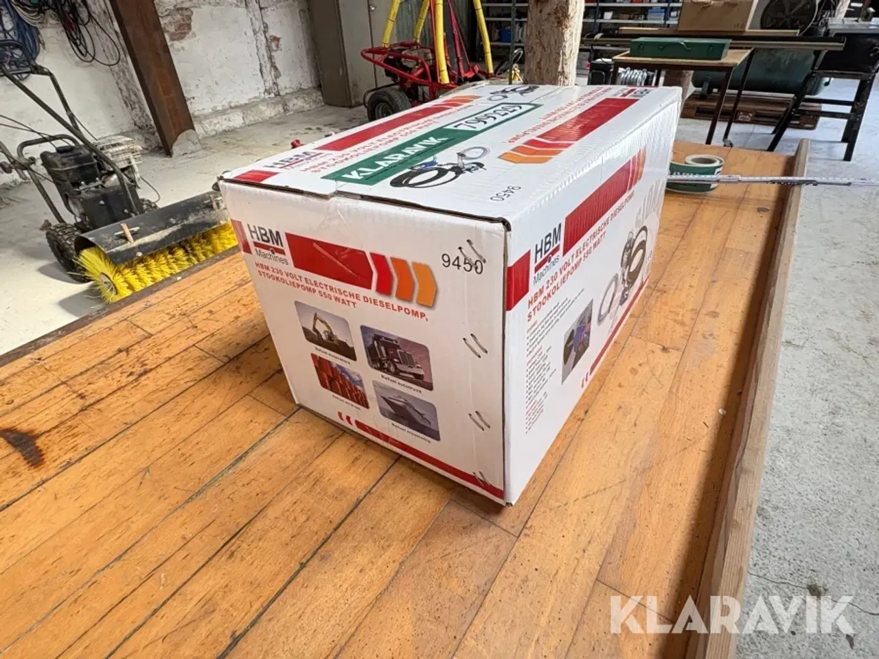 Billede 3 - Dieselpumpe HBM 550 watt