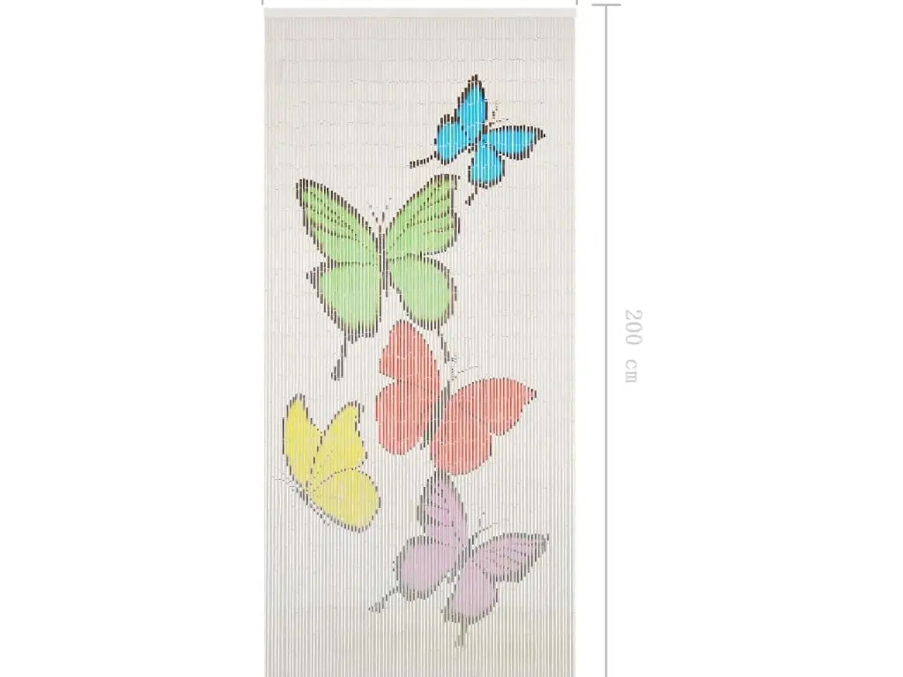 Billede 6 - Insektgardin 90 x 200 cm bambus
