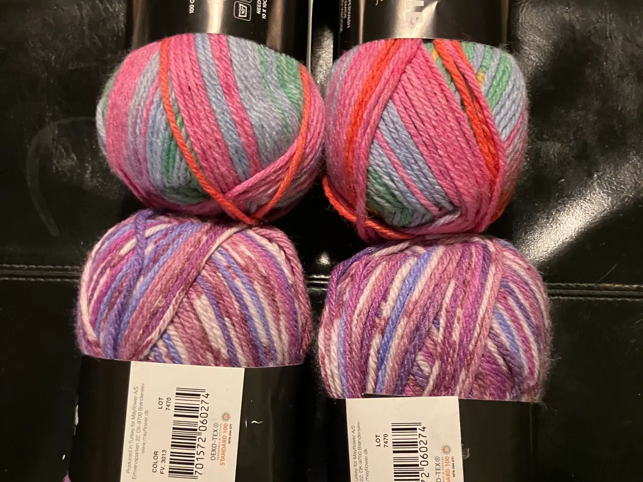 Billede 1 - Strømpegarn 100g nøglet
