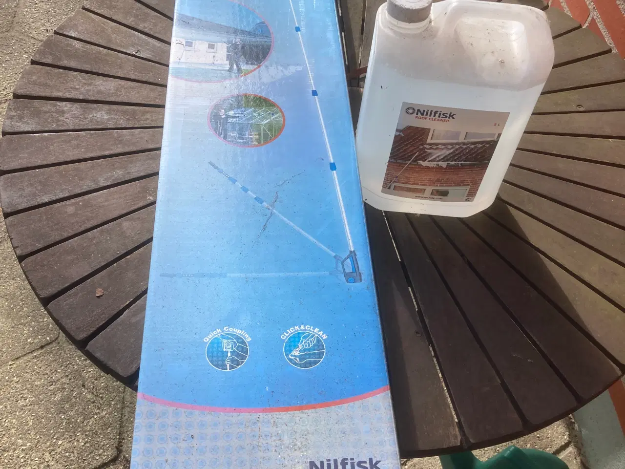 Billede 1 - Tagrenser incl. rensevæske til Nilfisk