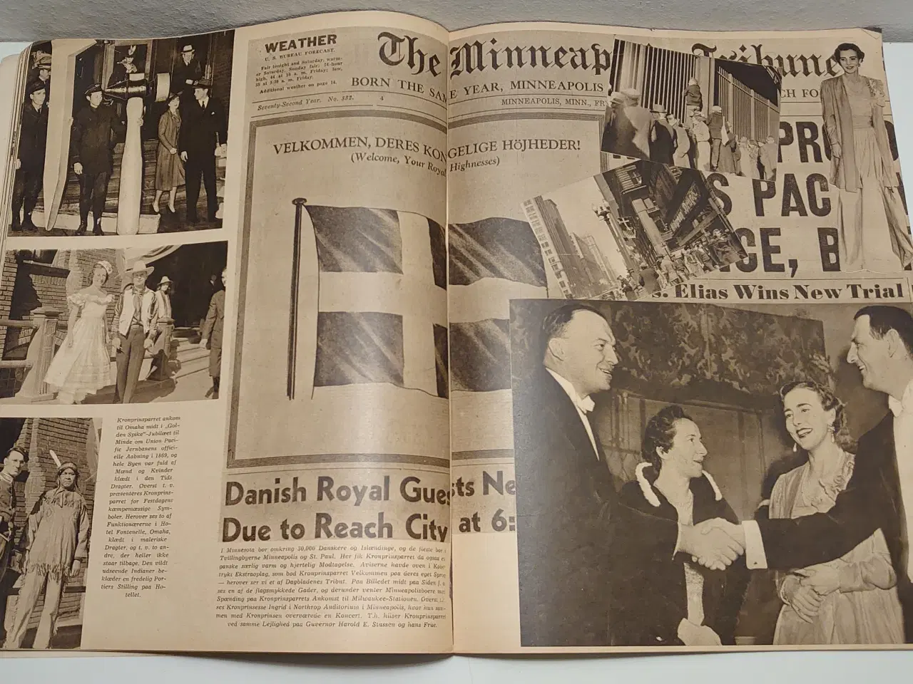 Billede 3 - Uge-Journalen No. 22A fra 1939. Kongeparret i USA.