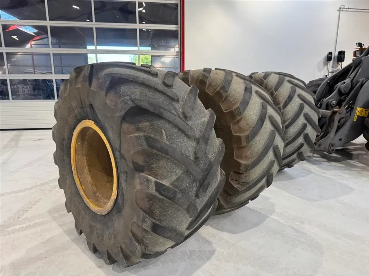 Billede 5 - Michelin 750/65R26 4 STK KOMPLETTE HJUL TIL VOLVO L70 OG L90
