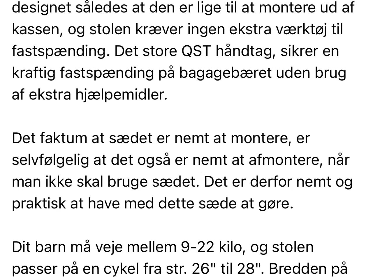 Billede 4 - Cykelstol 