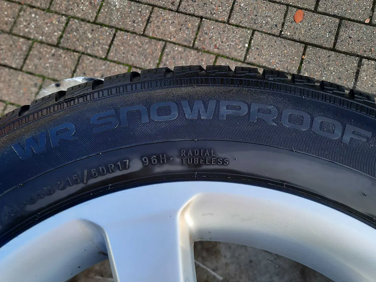 Billede 4 - Originale Audi 17 ” alu-fælge med vinterdæk