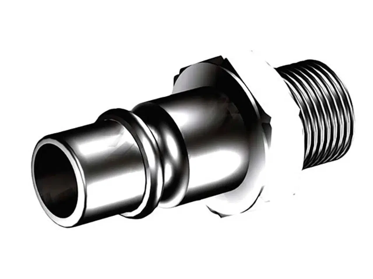 Billede 1 - Quick coupling (male) euro profile thread 1/4"