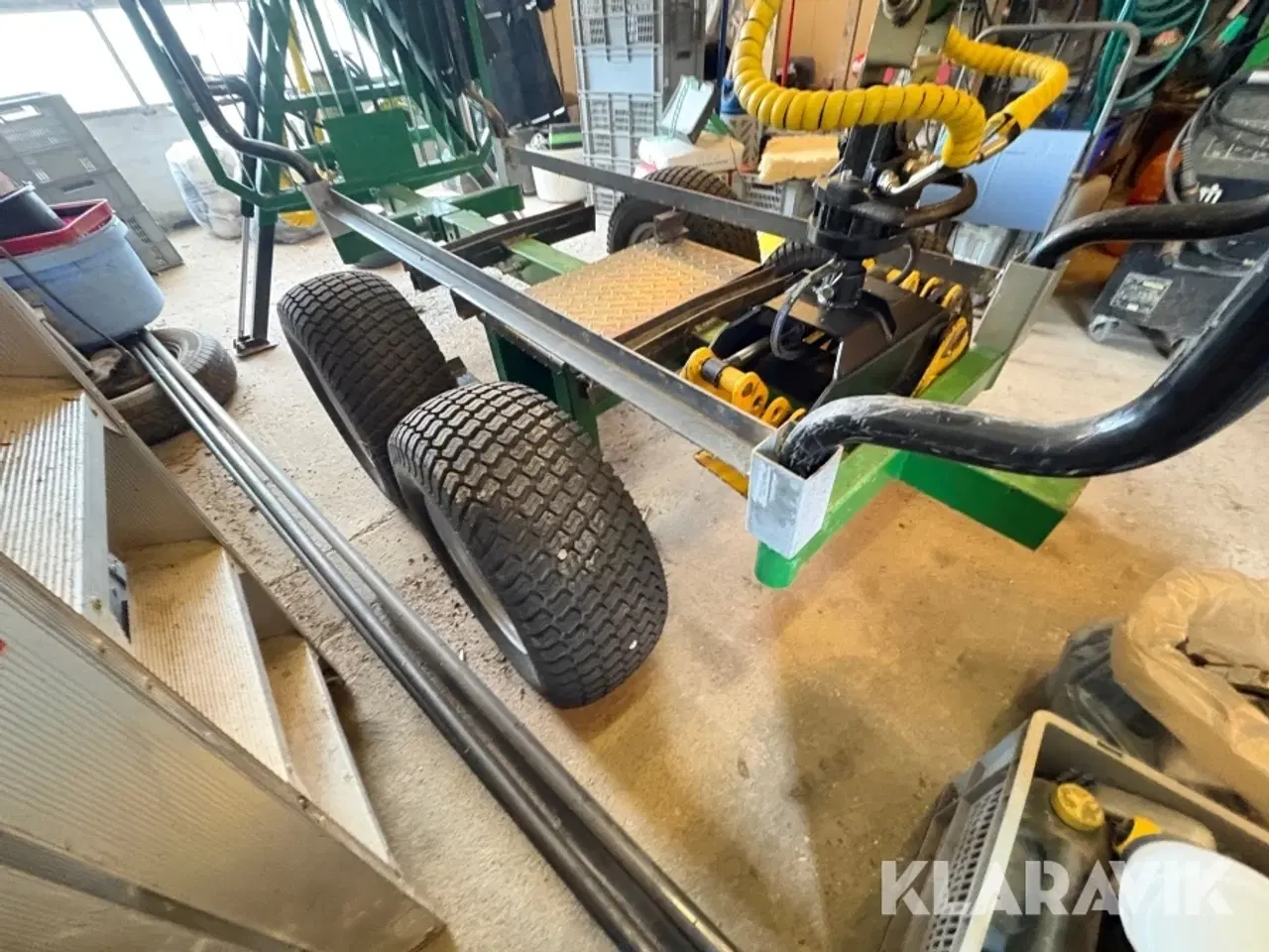 Billede 8 - Udkørselsvogn med kran og grab Kellfri 21-SV20