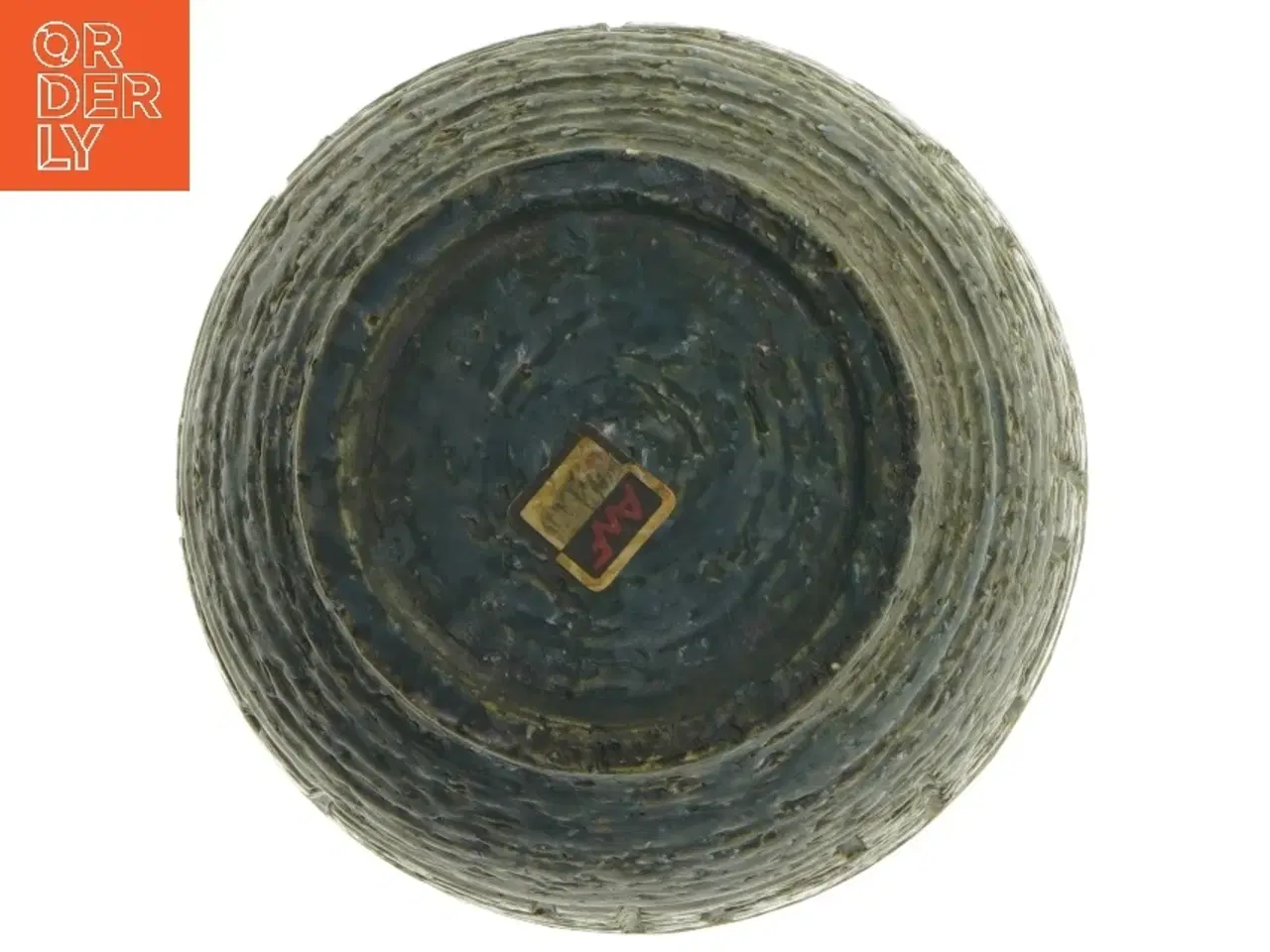 Billede 2 - Keramisk vase fra ANF (str. Ø 7,5 cm længde 19 cm)