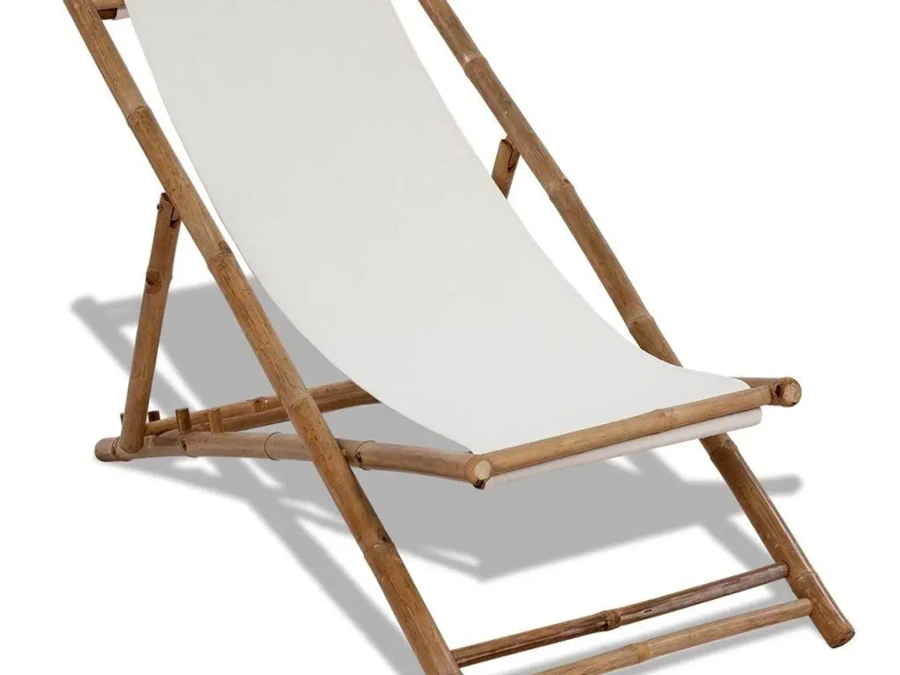 Billede 1 - Dækstol bambus og lærred