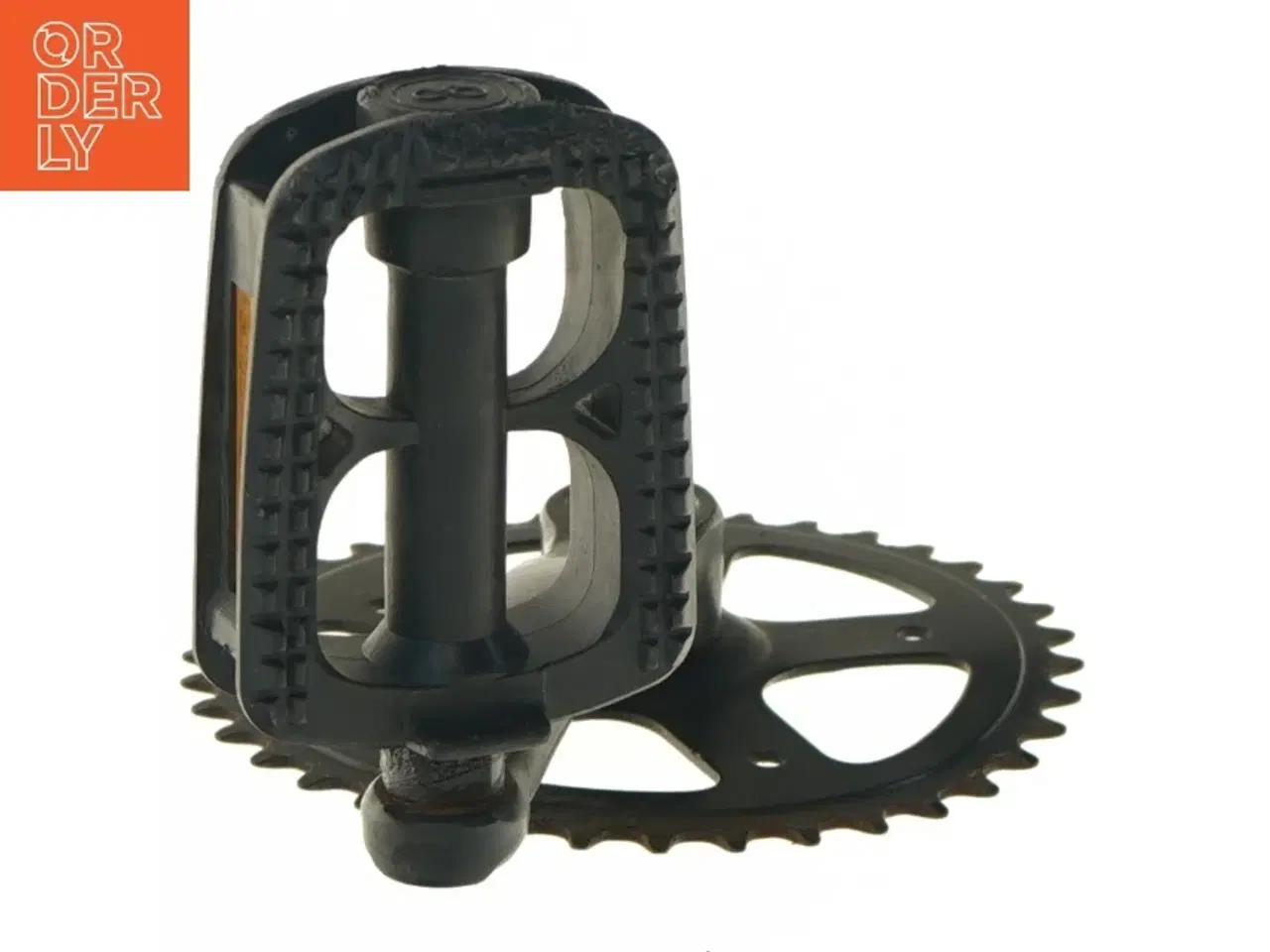 Billede 2 - Cykel pedal og kranksæt (str. 26x16 cm)
