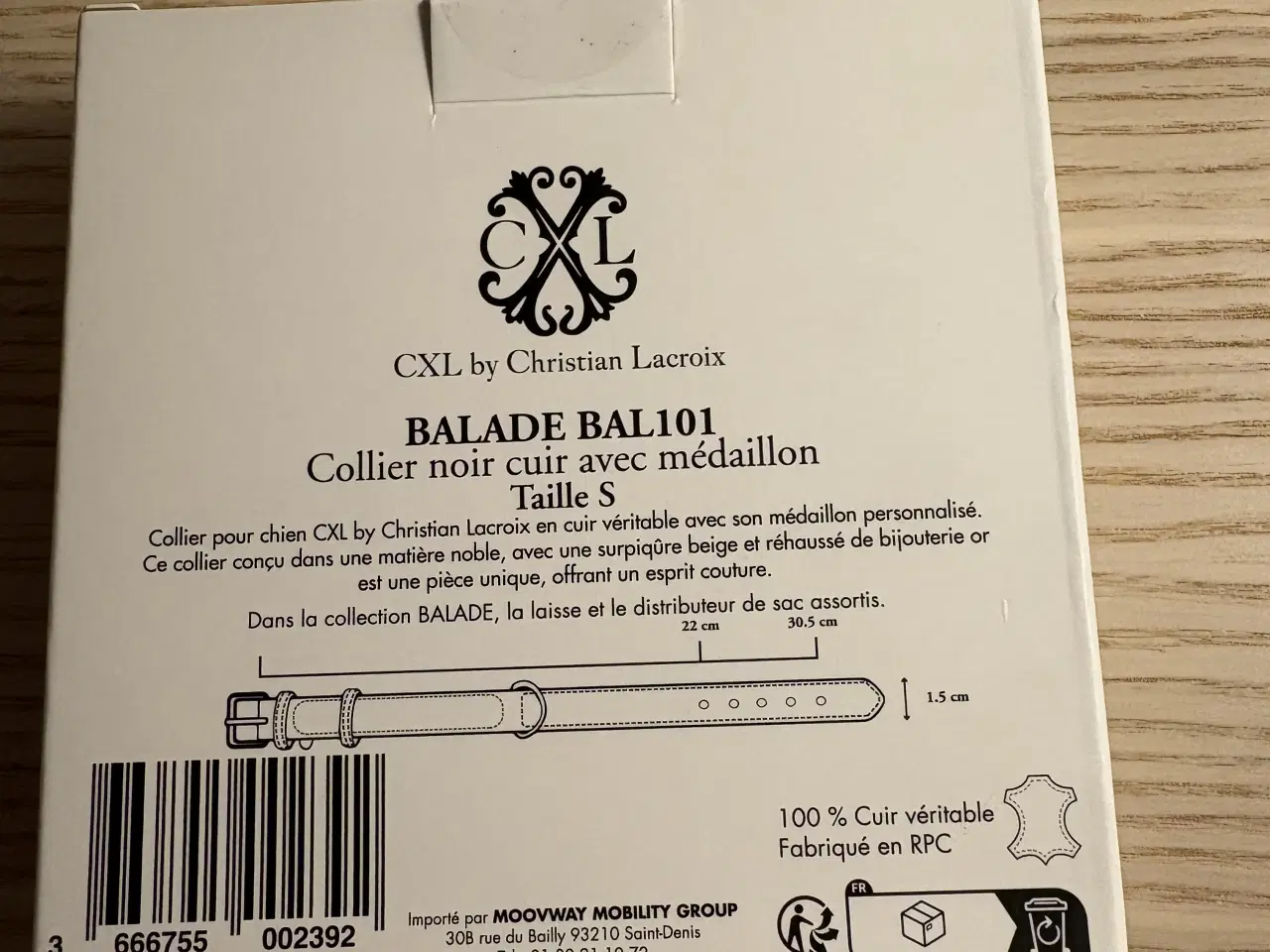 Billede 6 - Hundehalsbånd lille hund i ægte læder.