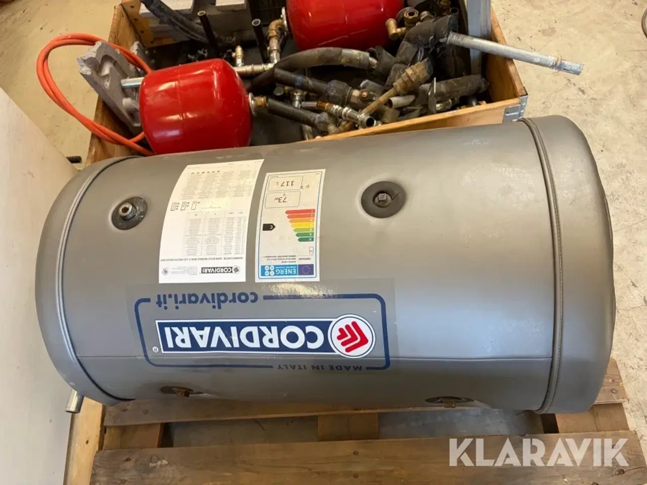 Billede 7 - Jordvarmeanlæg 6kW Vølund F1245-6 med varmtvandsbeholder