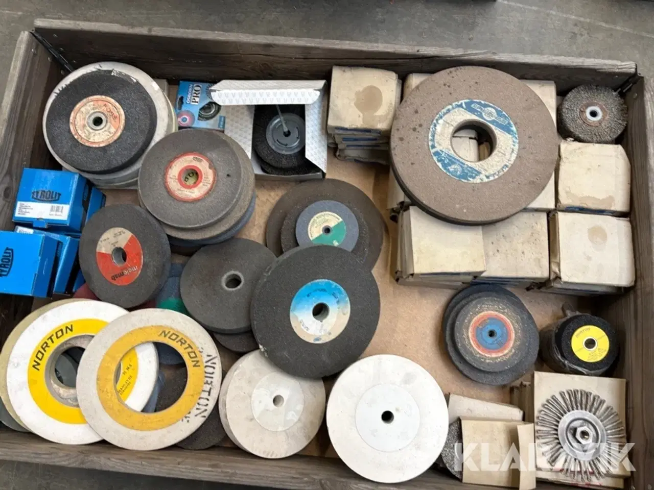 Billede 5 - Slibe/pudse skiver - assoterede type og størrelse