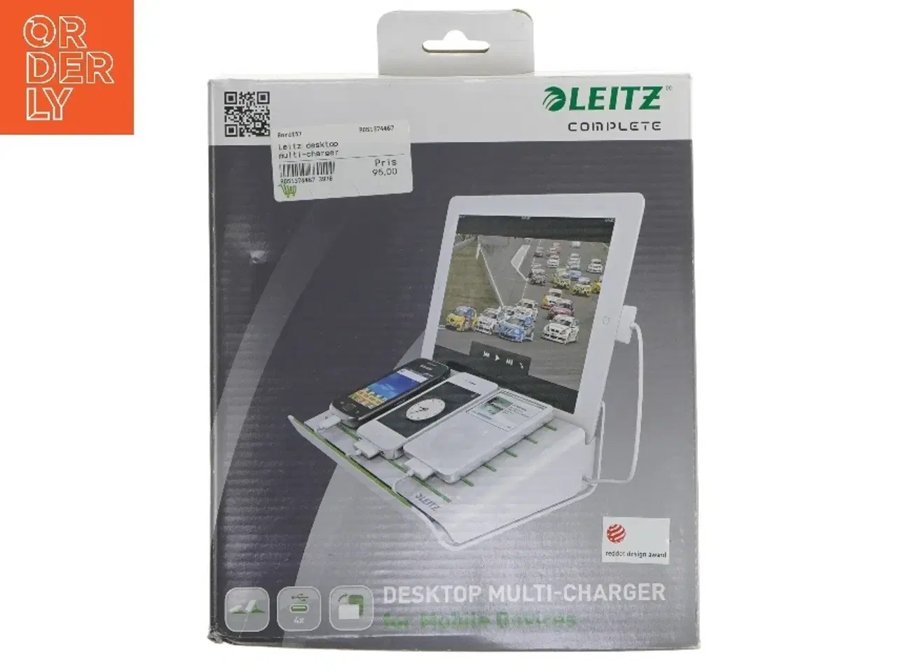 Billede 1 - Multilader til mobile enheder fra Leitz (str. 21x25x9 cm)