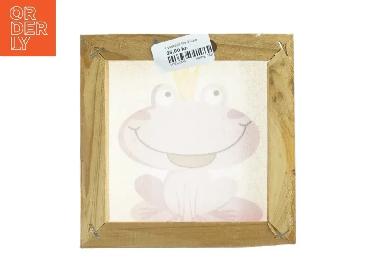 Billede 3 - Billedramme med frømotiv (str. 14 x 14 cm)