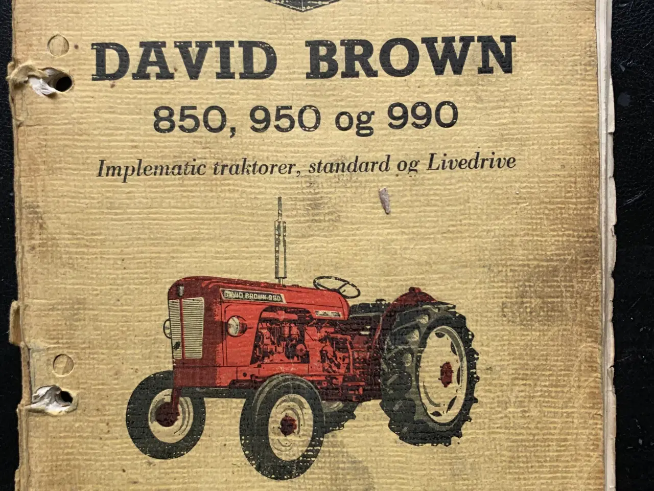 Billede 1 - David Brown traktor