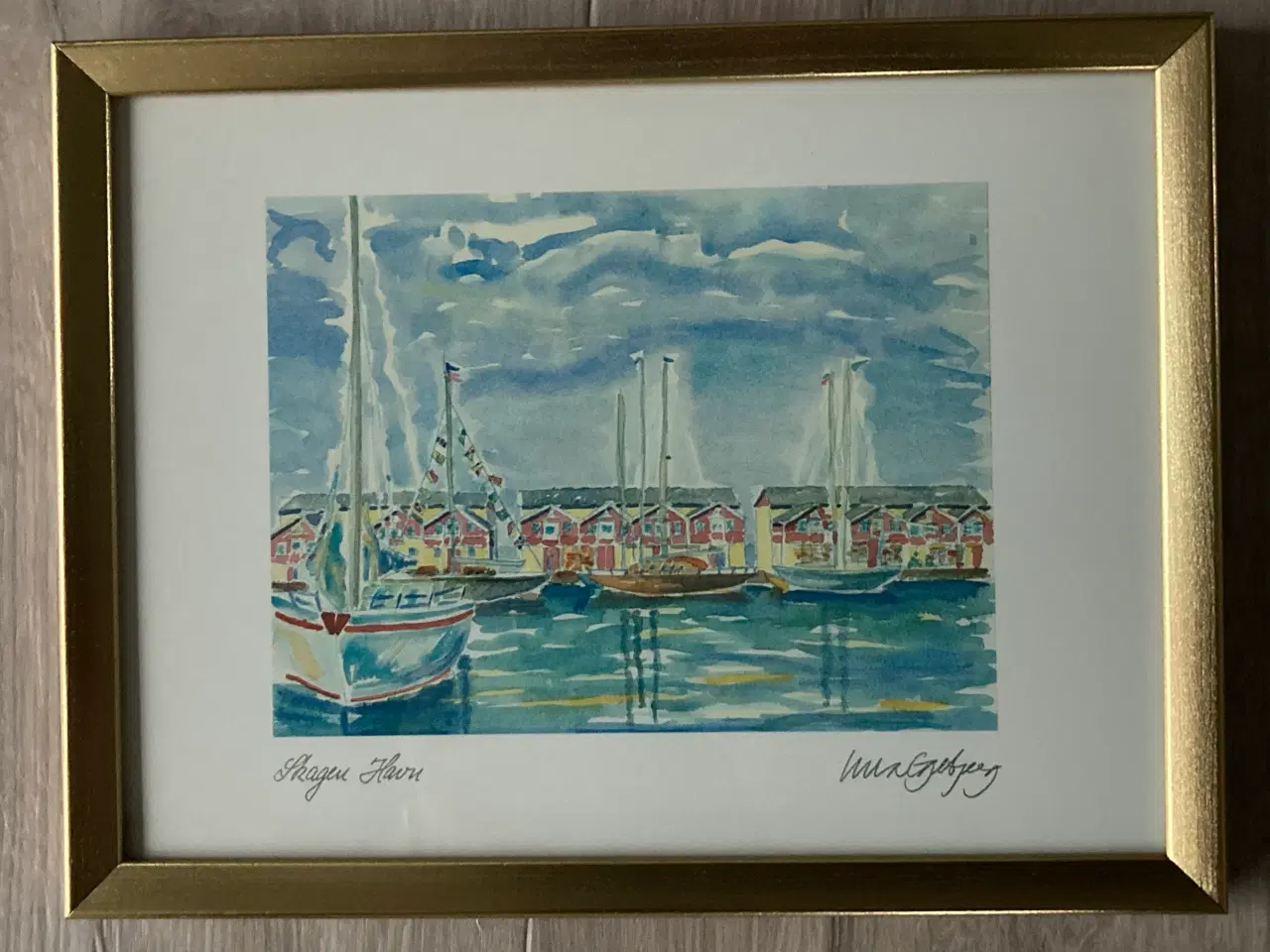 Billede 4 - 4 Skagen “akvareller”