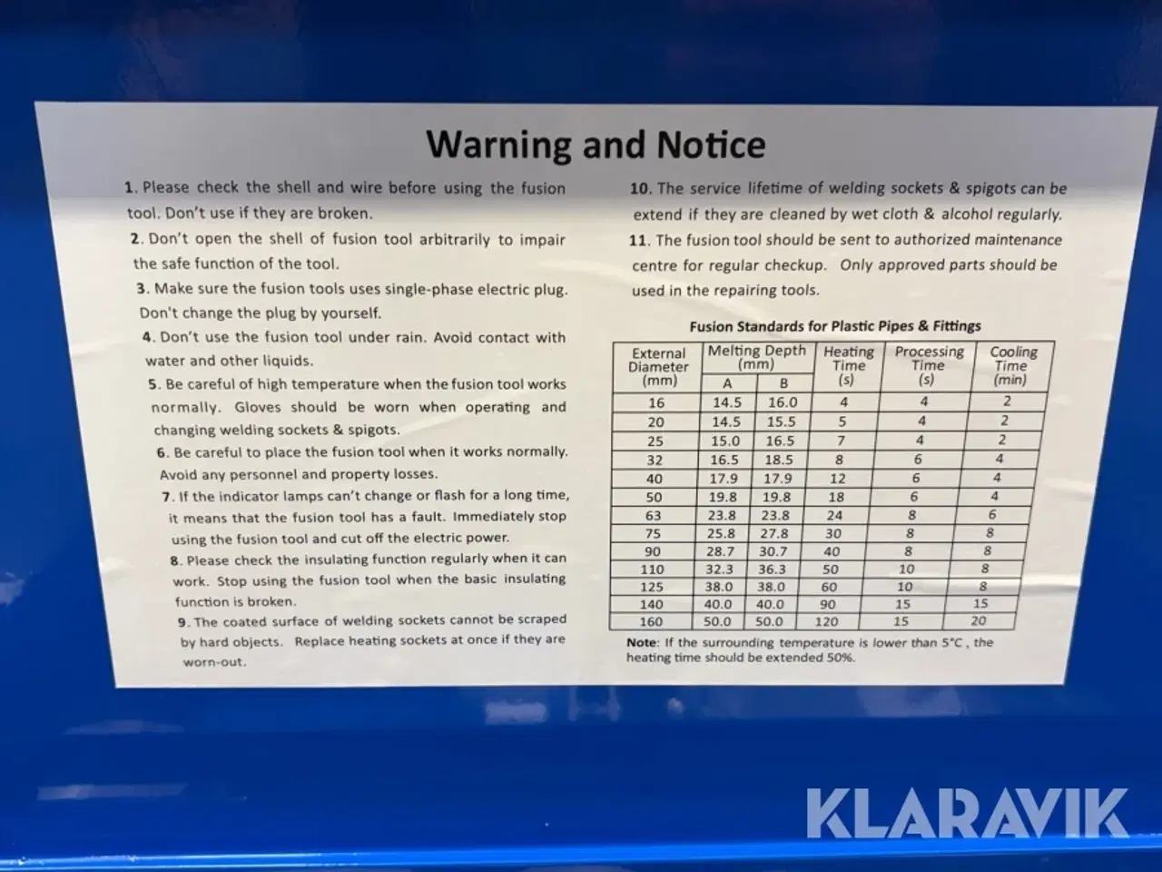 Billede 12 - Svejsemaskine Plast-Line ZTHJ-63 håndholdt