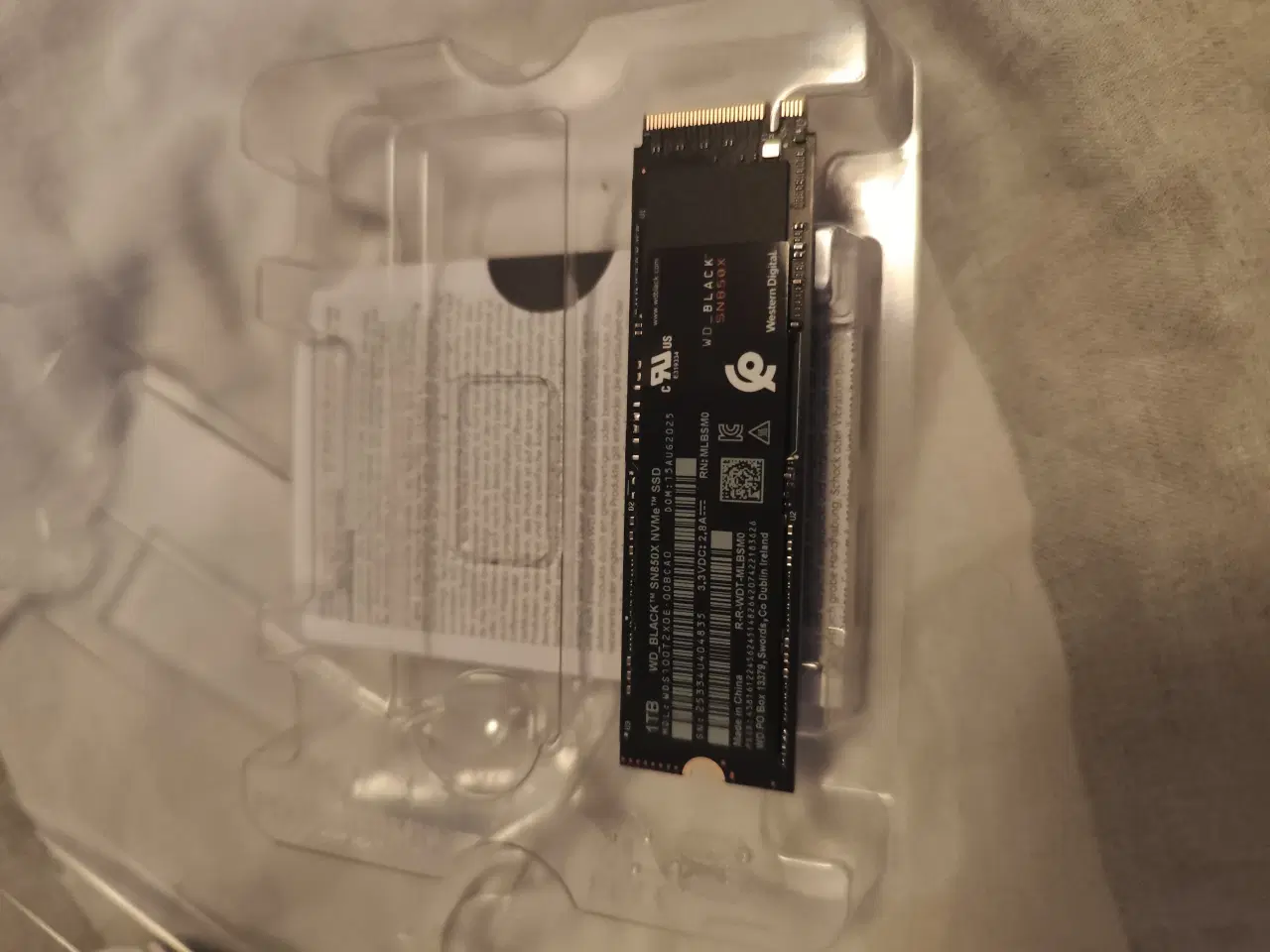 Billede 2 - WD Black SN850X 1TB NVMe SSD Gen4 – M.2