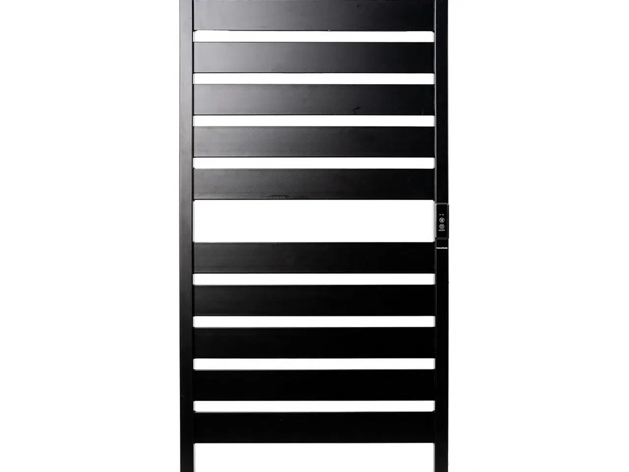 Billede 7 - Elektronisk håndklædetørrer til væg eller gulv - 10 stænger, sort