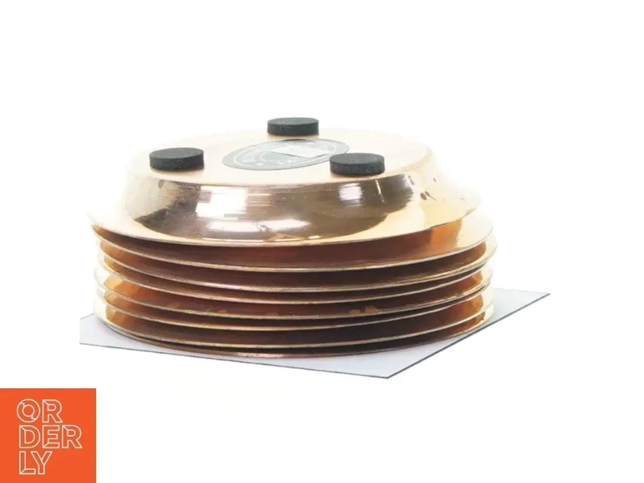 Billede 3 - små metal telerkener fra Ronhoff Denmark (str. 8 cm)