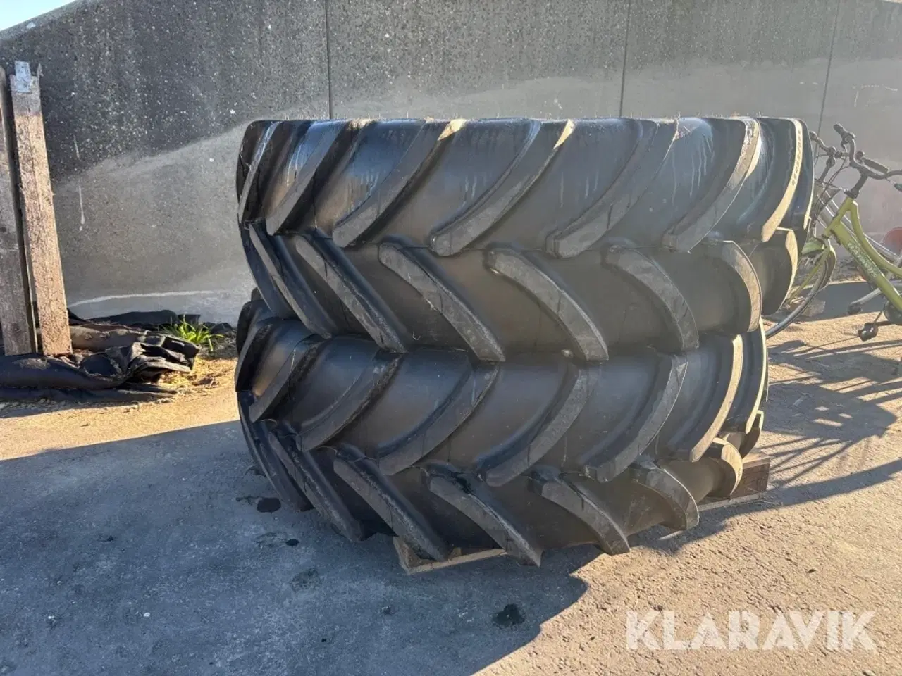 Billede 2 - Komplet sæt hjul Firestone Maxi Traction