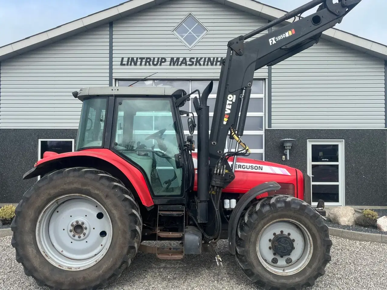 Billede 9 - Massey Ferguson 6480 Dyna 4 Med frontlift og frontlæsser