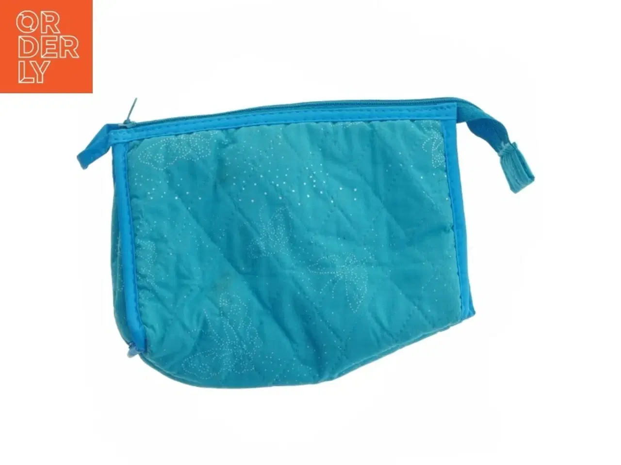 Billede 1 - Blå kosmetik taske (str. 18x14,5 cm)