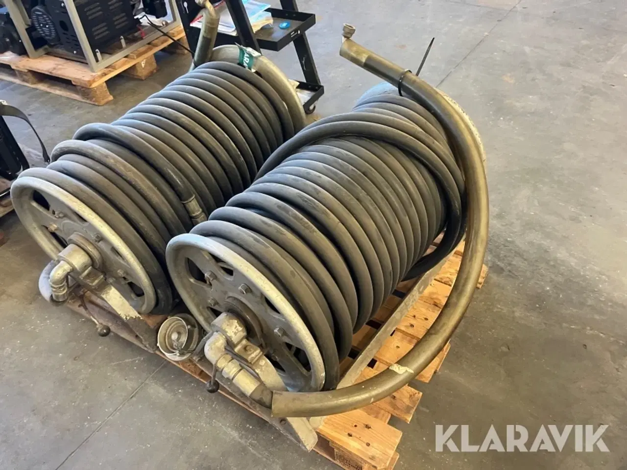 Billede 3 - Brandslanger på opruller 2 styk