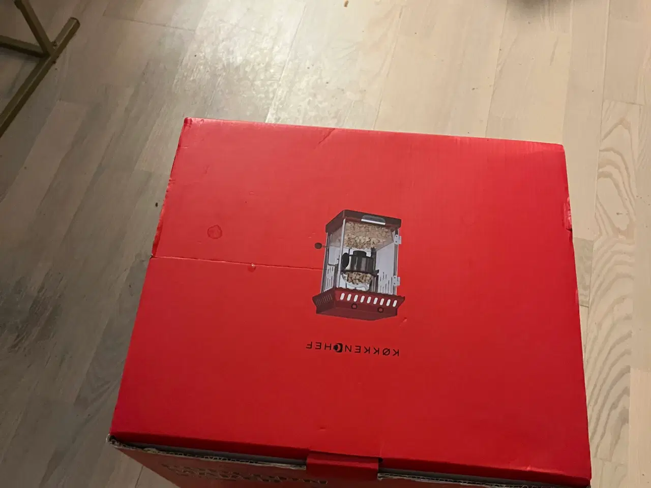 Billede 1 - Popcornmaskine i rød