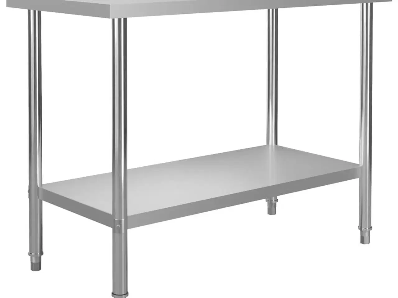 Billede 1 - Arbejdsbord til køkken 120x60x85 cm rustfrit stål