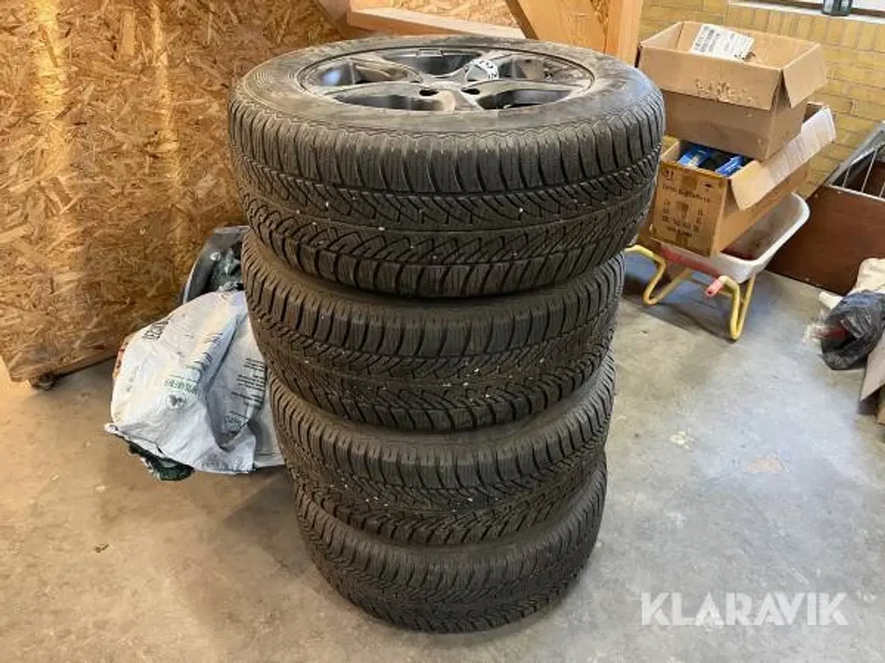 Billede 1 - 4 styk Dæk 255/60R18 Goodyear Ultragrip 8