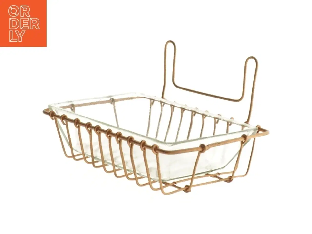 Billede 1 - Glas- og metalopbevaringsbakke (str. 14 x 10 cm)