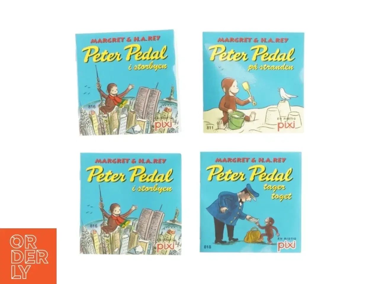 Billede 1 - Peter Pedal Pixi bøger (4 styks)
