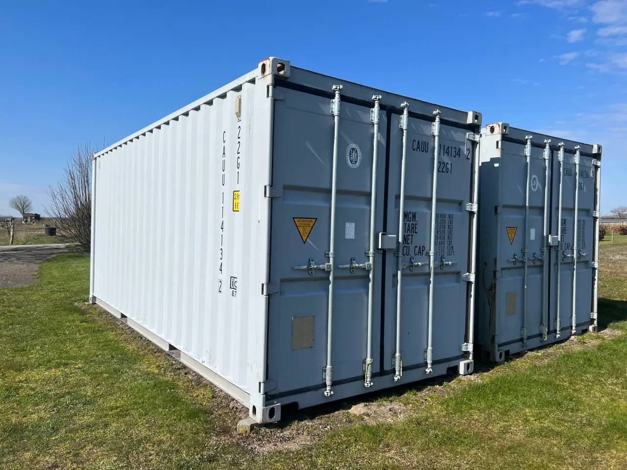 Billede 1 - 1 stk. 20 fods container