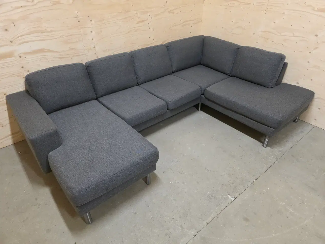 Billede 3 - Daells-Bolighus U-sofa m/ Chaiselong – God Stand