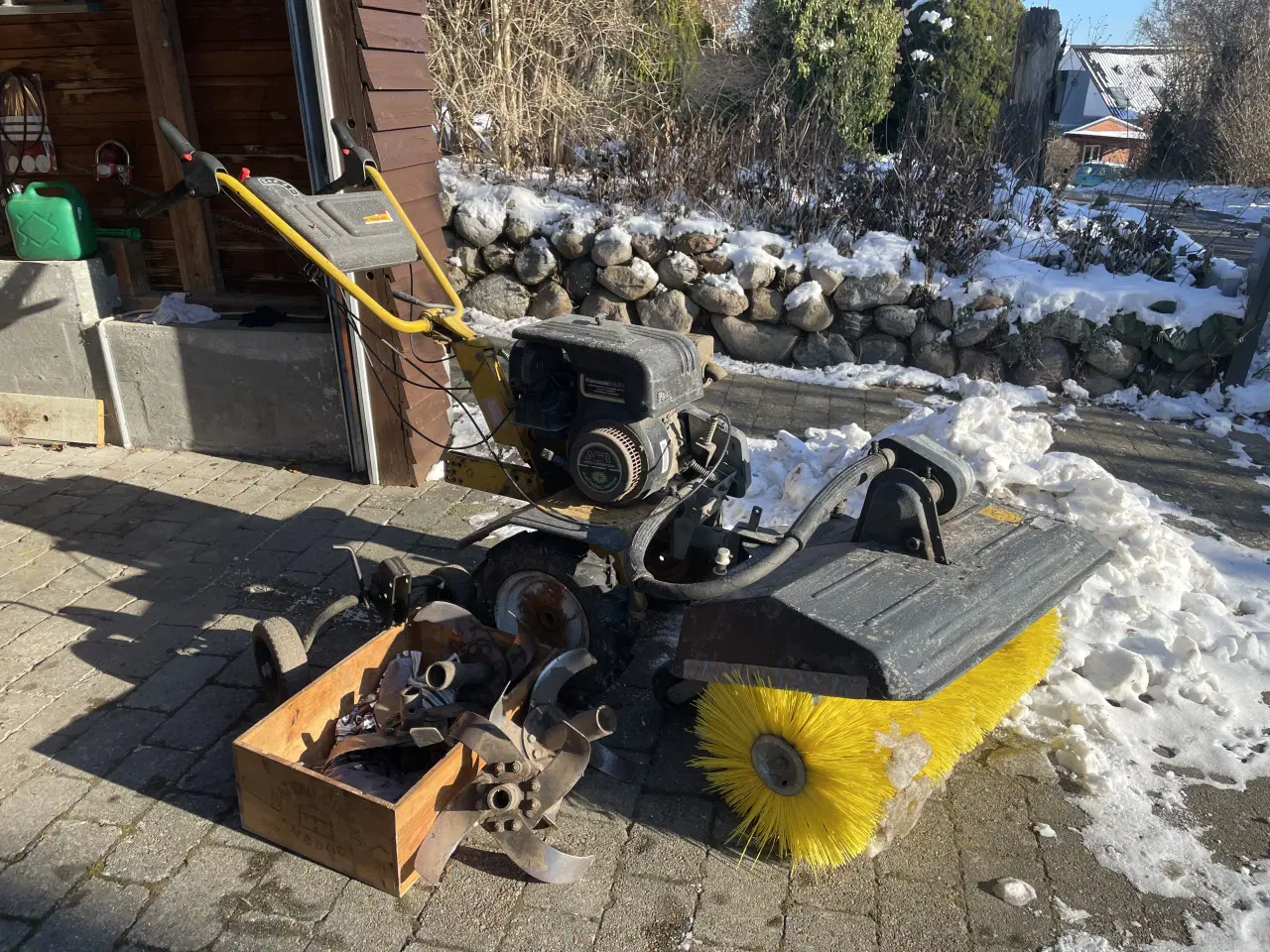 Billede 1 - Texas fræser med kost