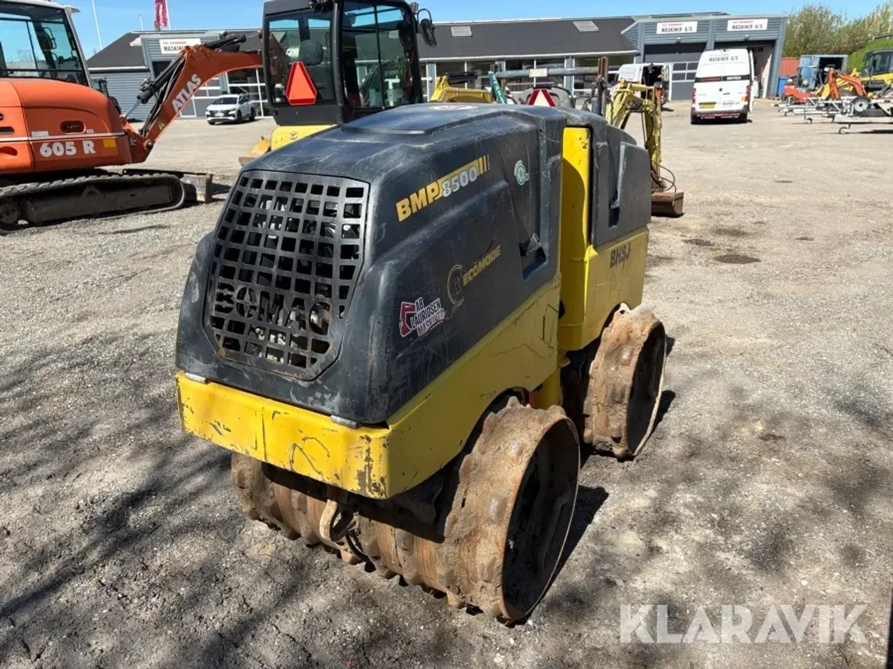 Billede 3 - Råjordskompaktor Bomag BMP 8500