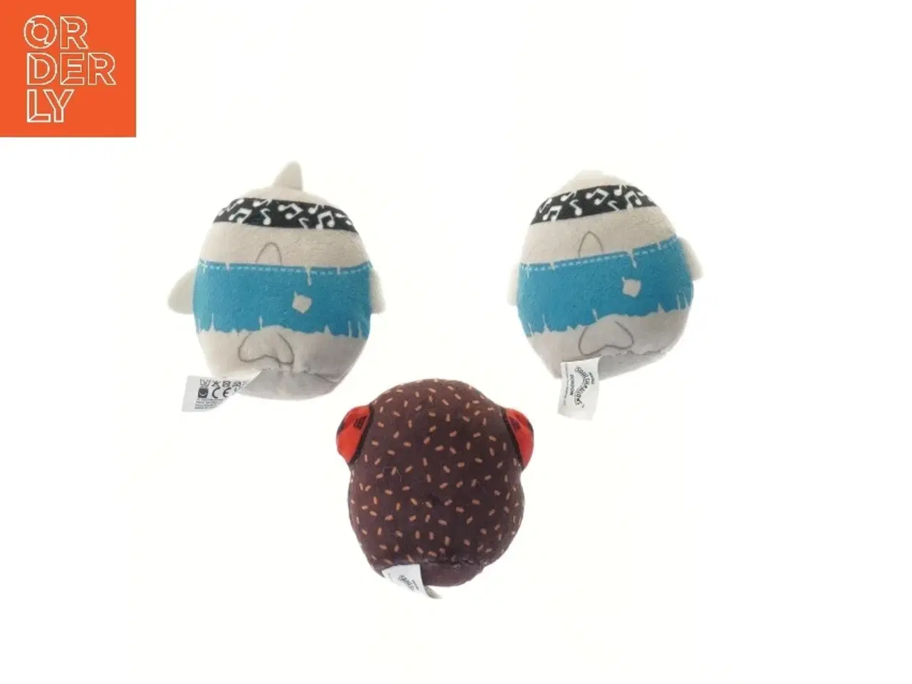 Billede 2 - Sæt af små plysfigurer fra Squishmallows (str. 8 cm)