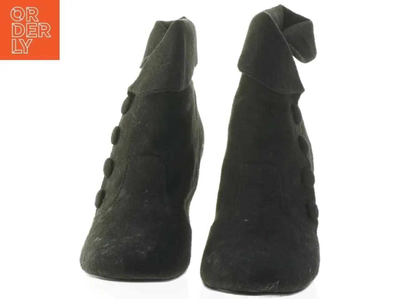 Billede 4 - Højhælede støvler (str. 38 )