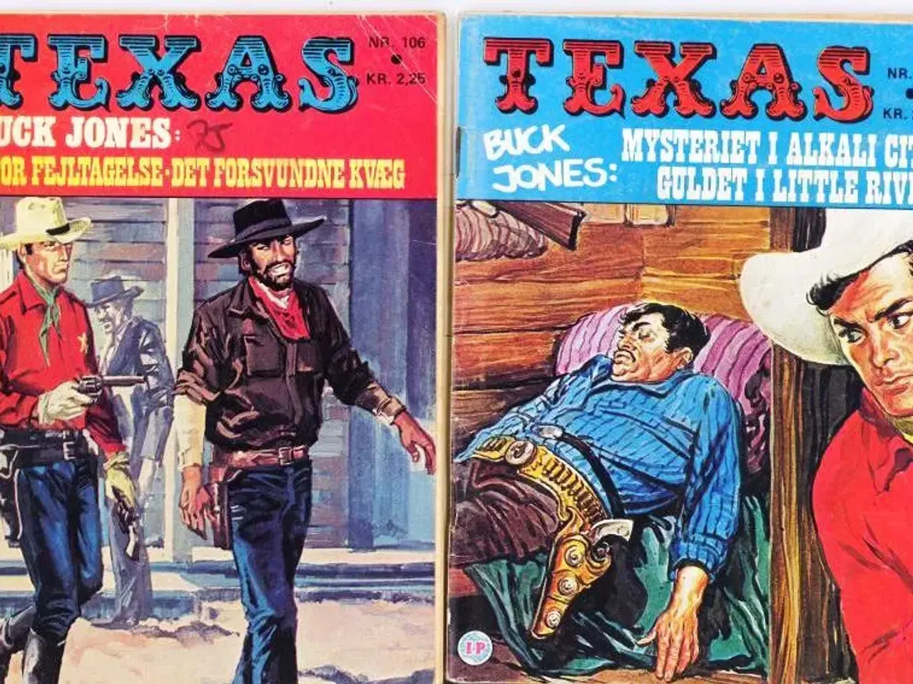 Billede 10 - Cowboy, Texas og Ringo. Tegneserier, blade..